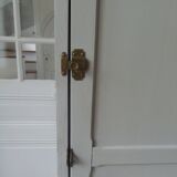 Vintage Parisian wardrobe re-enchanted in pearl gray with waxed finish.