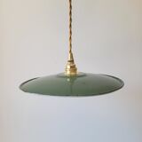 Enamelled sheet metal suspension