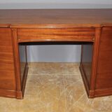 Art Nouveau Mahogany Desk Plate by Emile Gallé