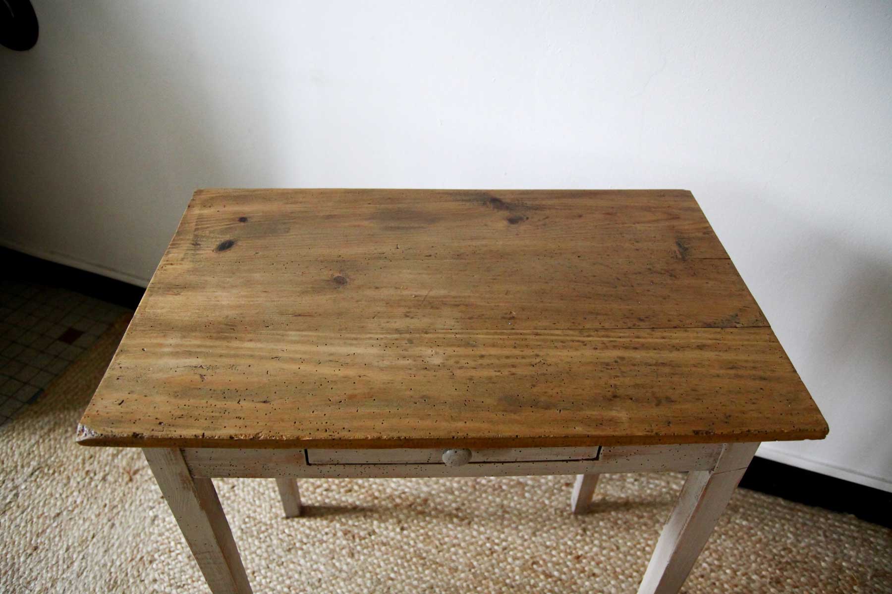 Patinated table