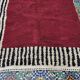 Handmade traditional pure wool rug 2/3 m