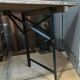 Table industrielle repliable
