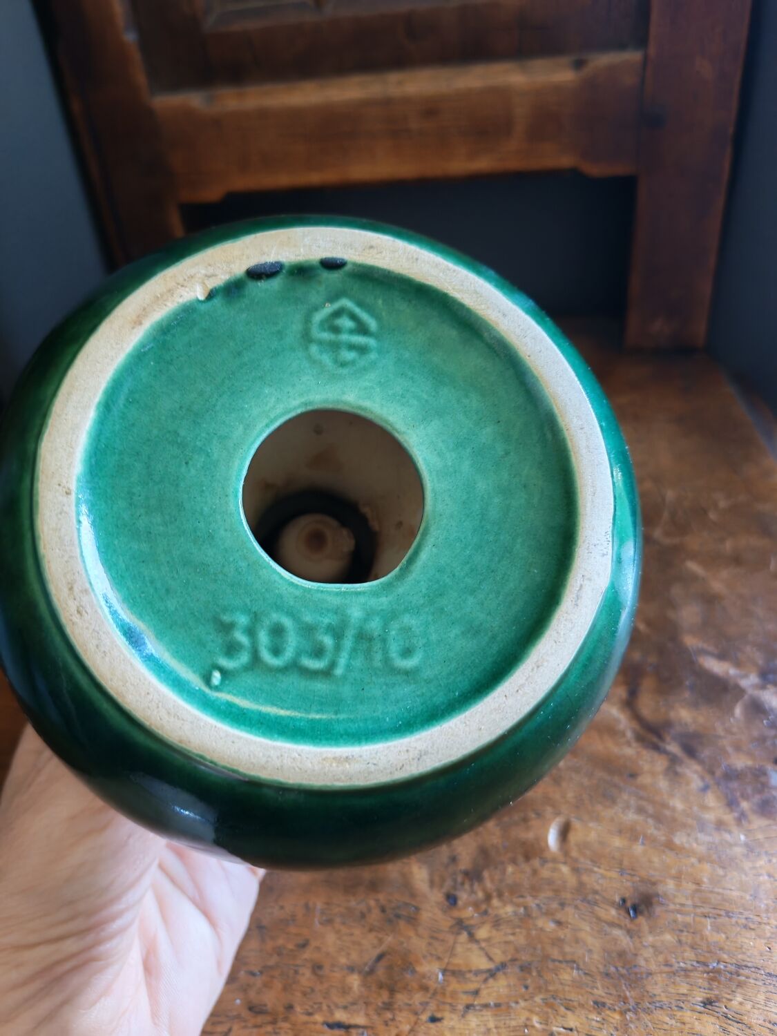 Mid-century candlestick by Cari Zalonni