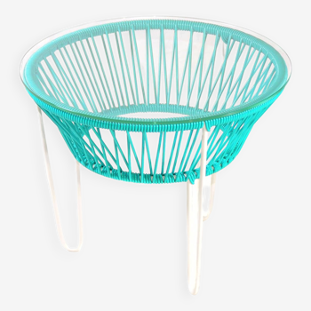 Table basse TOCA vert turquoise
