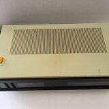 Old vintage electric alarm clock radio universum dcr-011 slat model