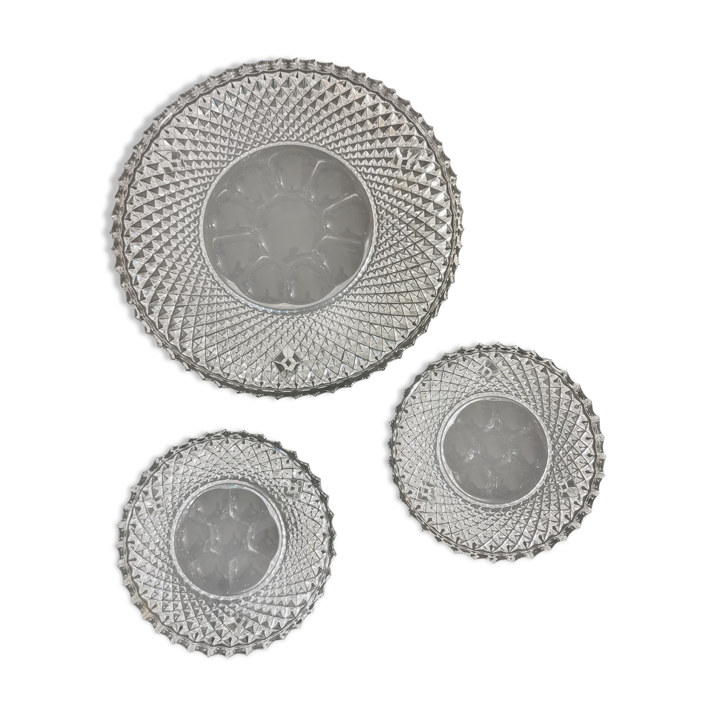 Underside and underside of bottles