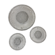 Underside and underside of bottles
