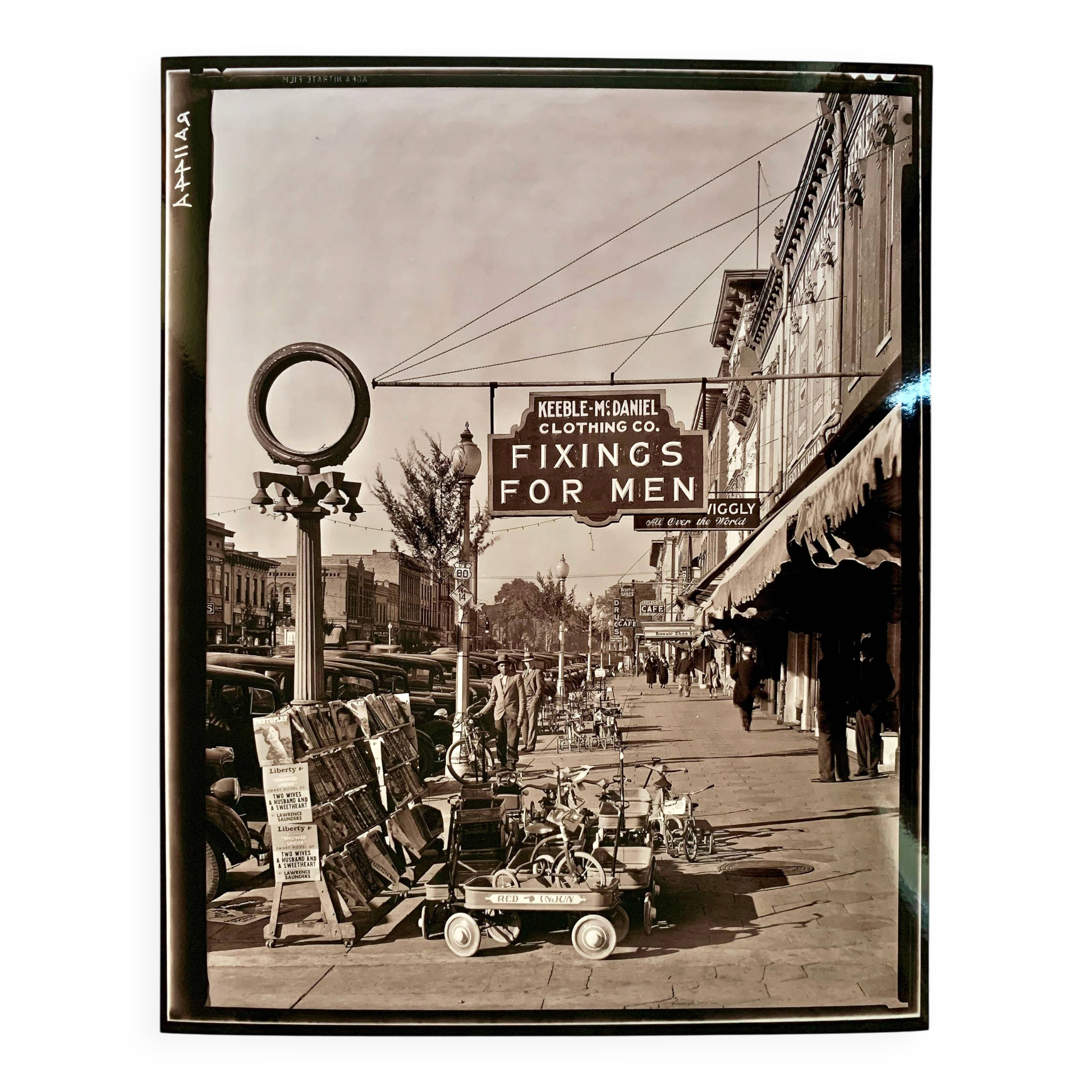 Main Street, Selma, Alabama 1935 – A moment of eternal America