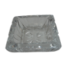 Ashtray square crystal 1960/70 quite heavy