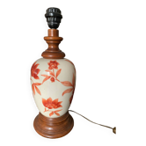 Floral decor lamp base