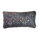 Vintage turkish hand knotted cushion cover, 30 x 60 cm