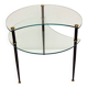 Edoardo Poli asymmetrical coffee table for Vitrex, 196