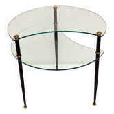 Edoardo Poli asymmetrical coffee table for Vitrex, 196