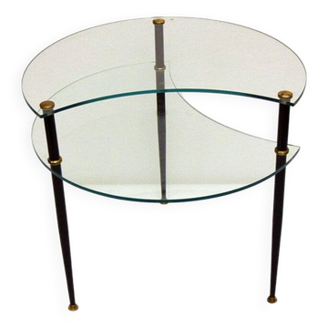 Edoardo Poli asymmetrical coffee table for Vitrex, 196