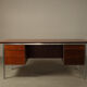 Executive desk by ORA Acciaio, produced in Italy during the 1970s.