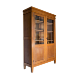 Glazed school cupboard from the 50s, 60s