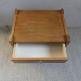 Light wood bedside table from the 60s