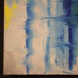 Abstract painting signed and dated 2009