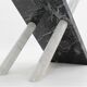 Italian Carrara marble dining table 1970s