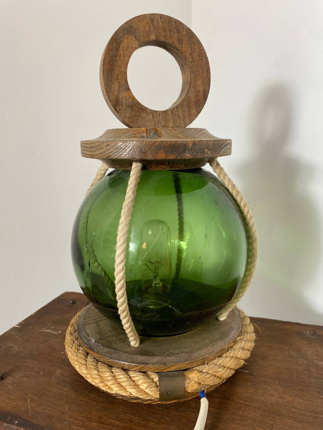 Lampe marine boule flotteur