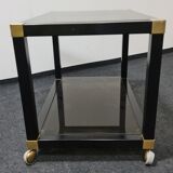 Vintage rolling side table