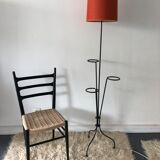 Tripod floor lamp vintage 50's