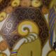 Keramis art deco porcelain vase signed jan wind "birds of paradise"
