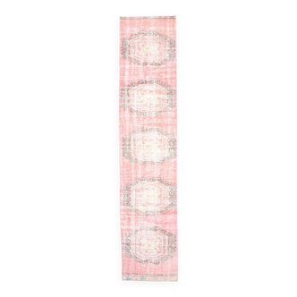 2x11 Oriental Vintage Runner Rug, 72x337Cm
