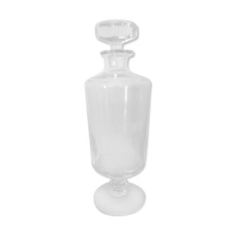 Carafe in cristal on pied douche style louis philippe