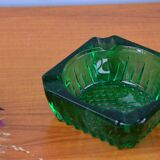 Cendrier carré vert