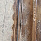 Antique Burmese teak collector's wall display case