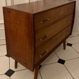 Commode vintage pieds compas