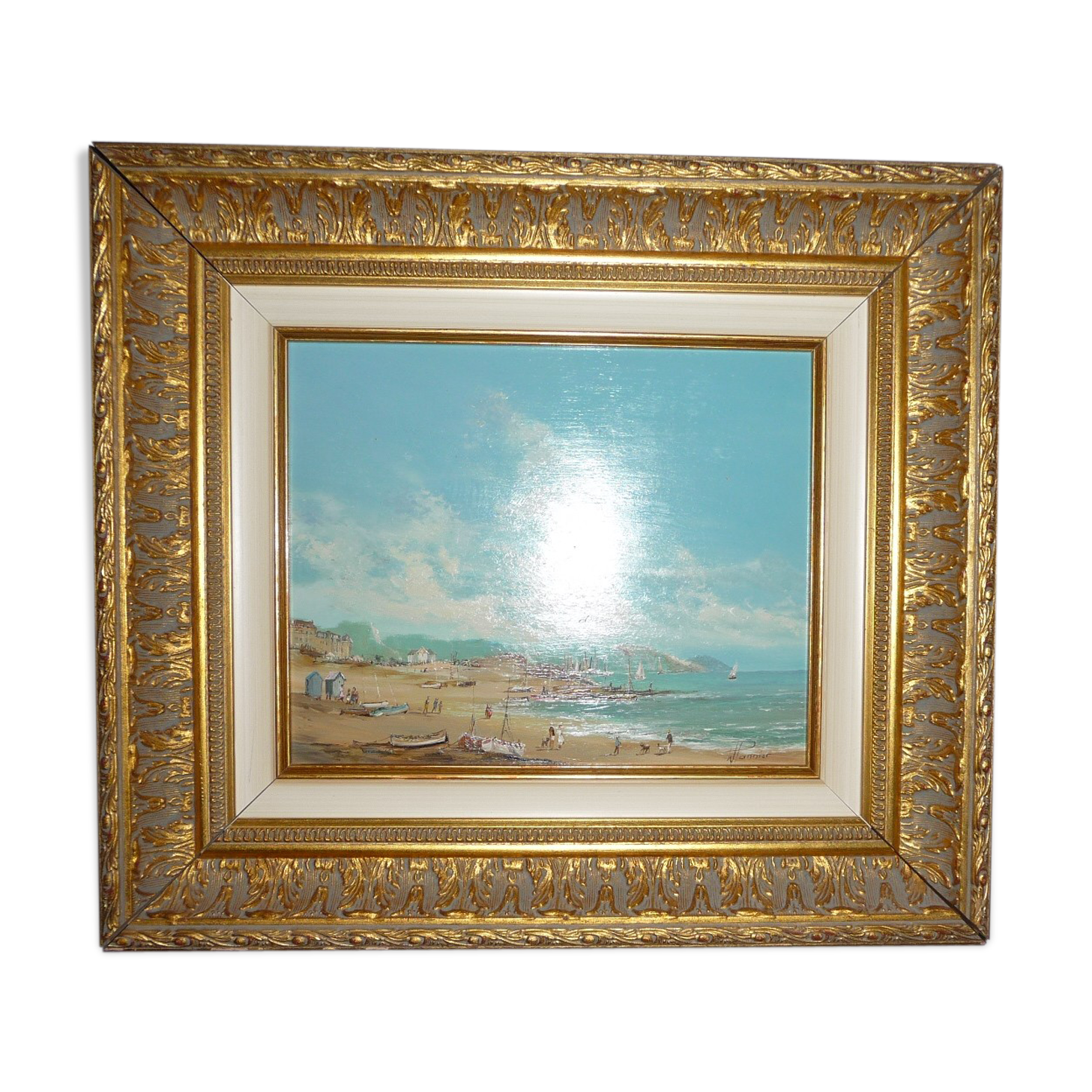 Willy Pannier old painting 1952
