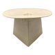 White craquele ceramic vide poche, leDuc France 1970s
