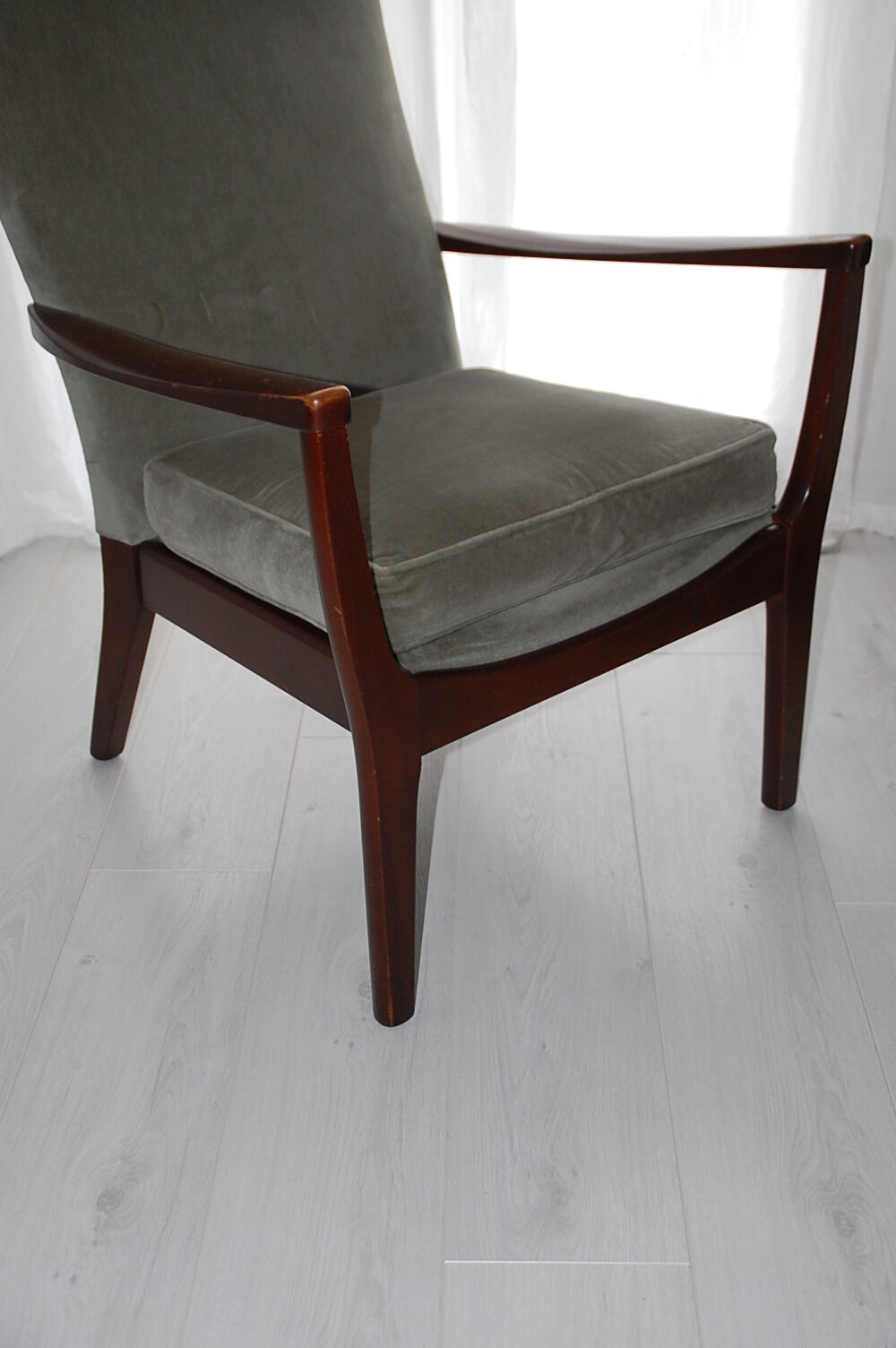 Fauteuil velours Parker Knoll chairs des années 60