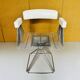Set of Dining Table with 5 Swivel Wire Chairs by Rudi Verelst for Novalux