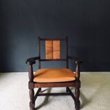 Mid-Century Modernist Armchairs in the style of Francis Jourdain, France, 1940s, Set of 2