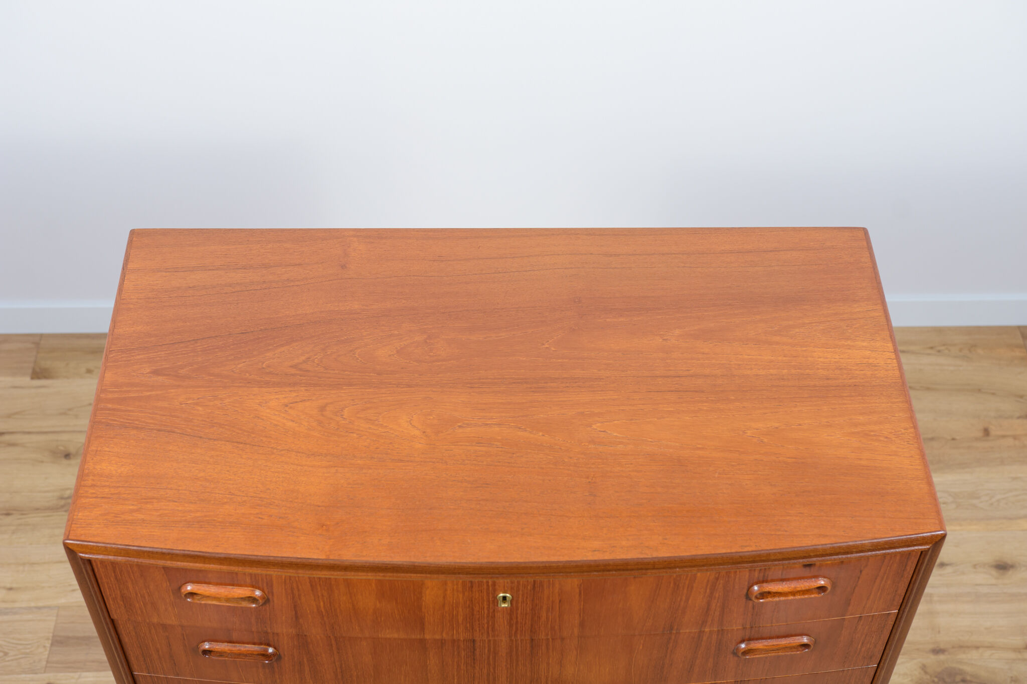 Mid-Century teak chest of drawers by Poul Jessen for PMJ Viby, 1960s