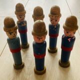 Set of 6 small soldiers