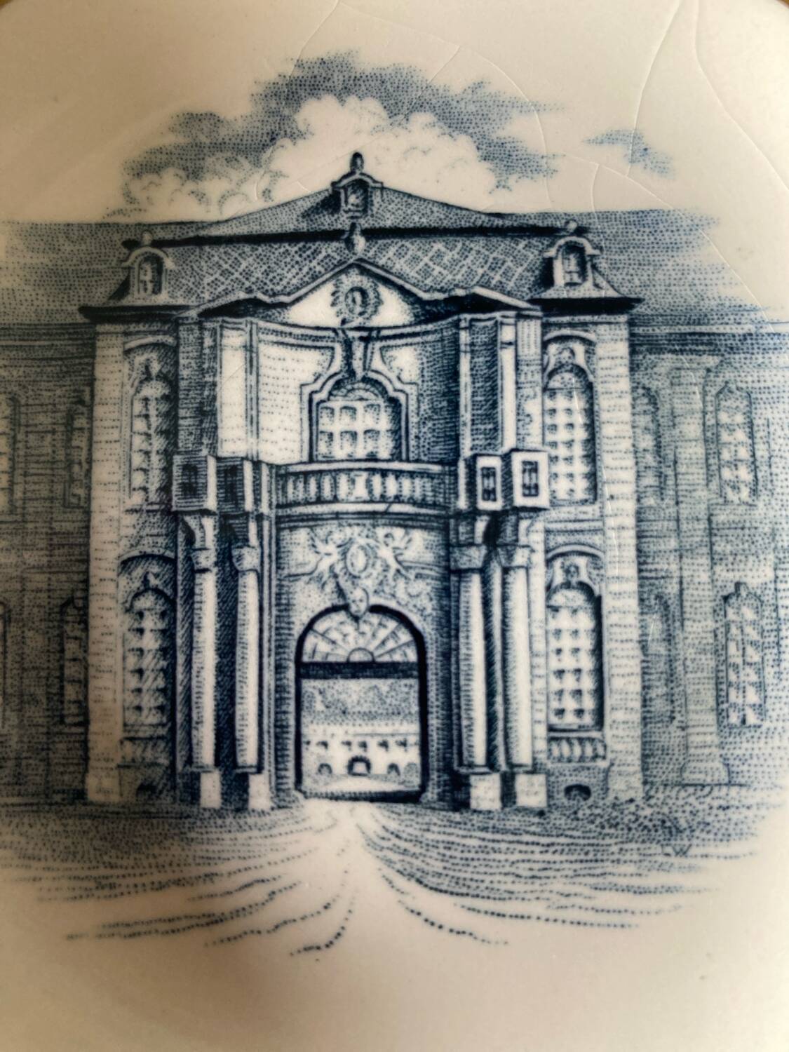 Lot 5 Bowls/ring sizes castles New Year 1958 Villeroy&Boch