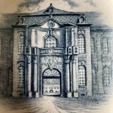 Lot 5 Bowls/ring sizes castles New Year 1958 Villeroy&Boch