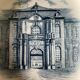Lot 5 Bowls/ring sizes castles New Year 1958 Villeroy&Boch