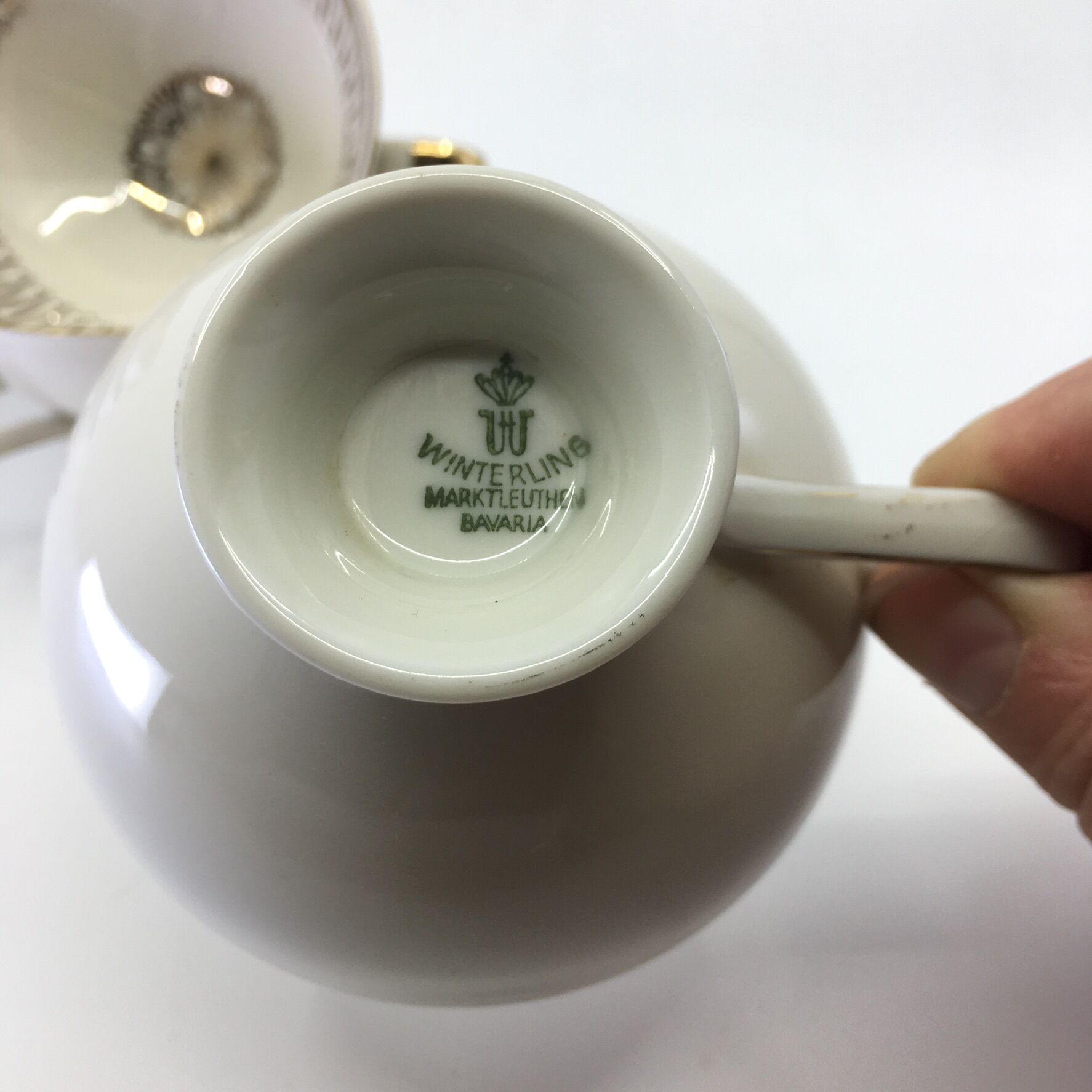 6 coffee cups Winterling Marktleuthen Bavaria