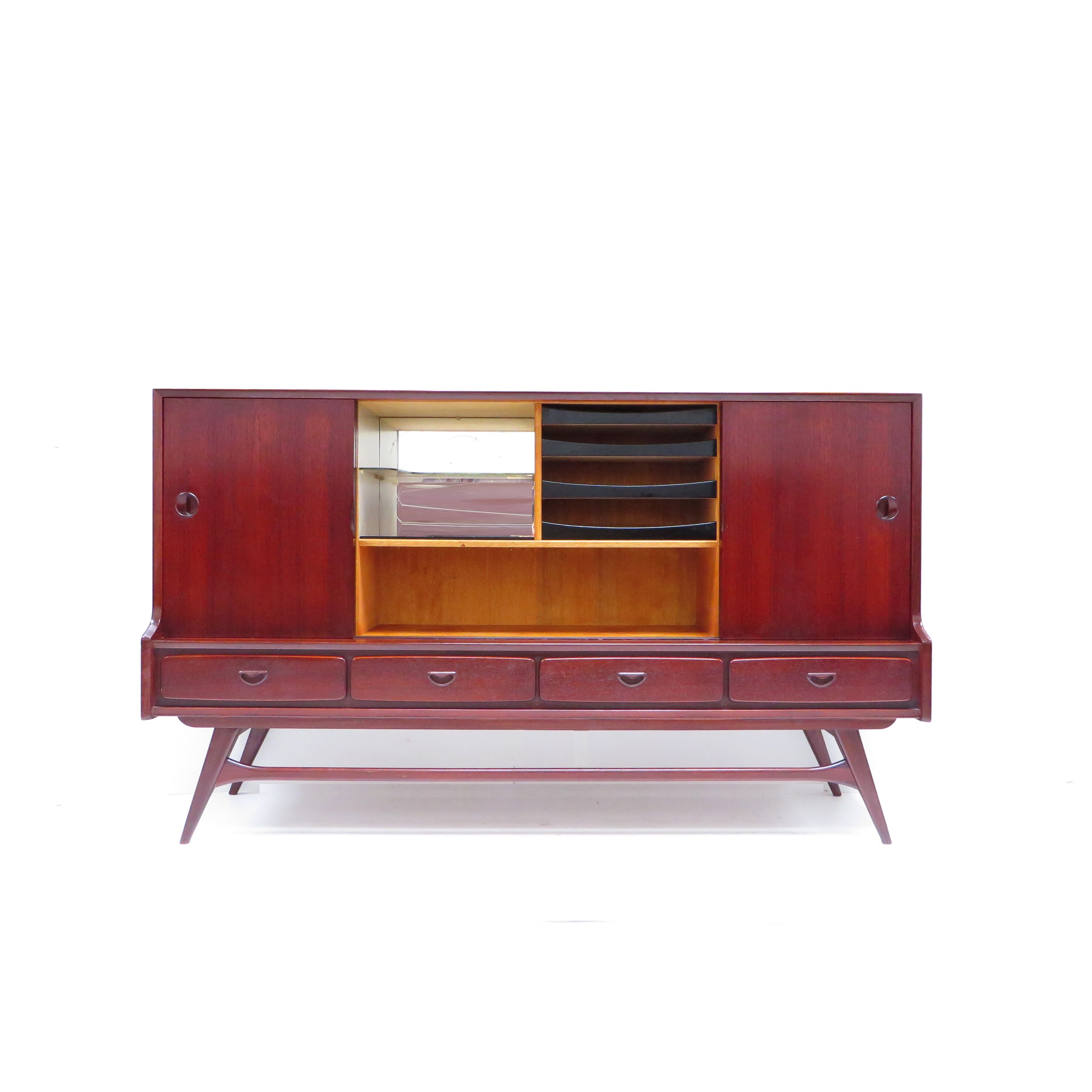 Sideboard by Louis van Teeffelen for Wébé from the 1960s
