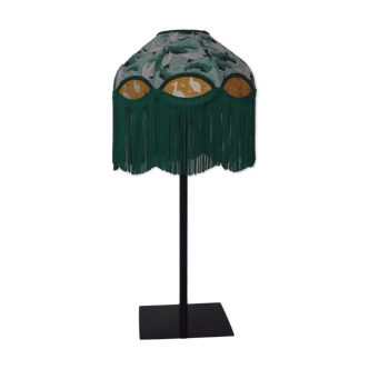 Retro bedside lamp with fringe "Talina".