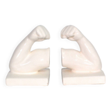 Vintage ceramic bookends