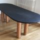 Dining table tray slate