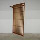 Wooden wall coat rack by Krasna Jizba