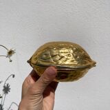 Golden metal nutcracker