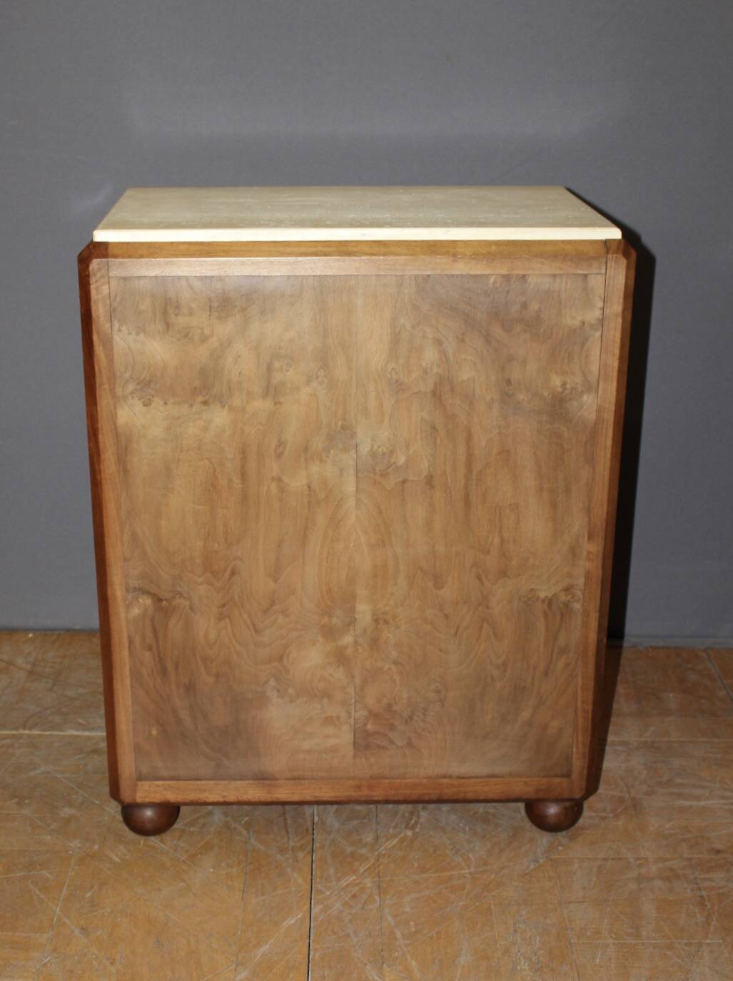 Commode d'époque Art Déco en noyer Vers 1930